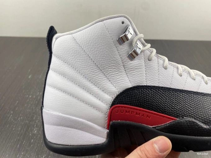 Cheap TBK Air CT8013-162 Jordan 12 Red Taxi 0701